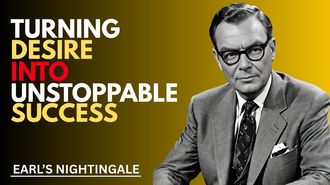 Turning Desire Into Unstoppable Success | Earl's Nightingale | Motivational speech