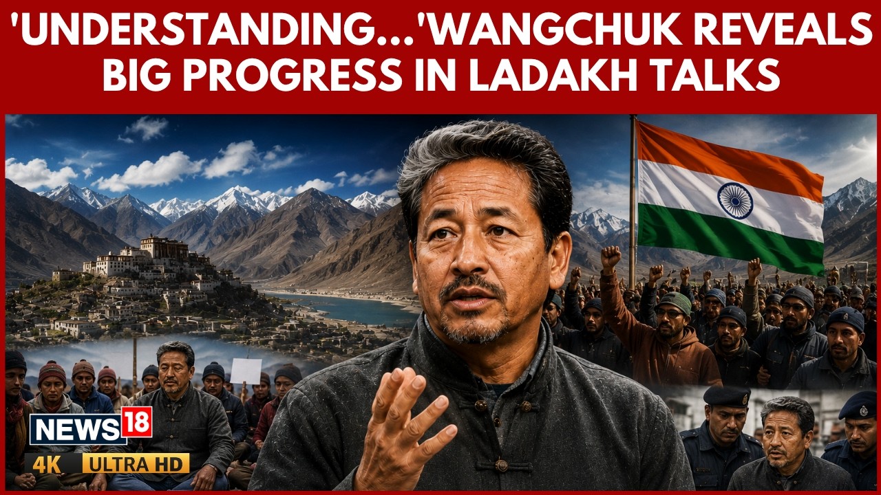 Sonam Wangchuk On Ladakh Talks 'A Very Good Step In The Direction Of Full Statehood' | N18V | 4K