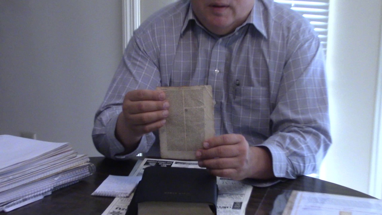 Review l Renaissance Bible Latin Page Rare