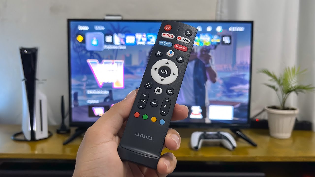 TV AIWA AWS-TV-32-BL-02-A HD teste em streamings e no PS5 Netflix, Disney ,Prime, Max  32 polegadas