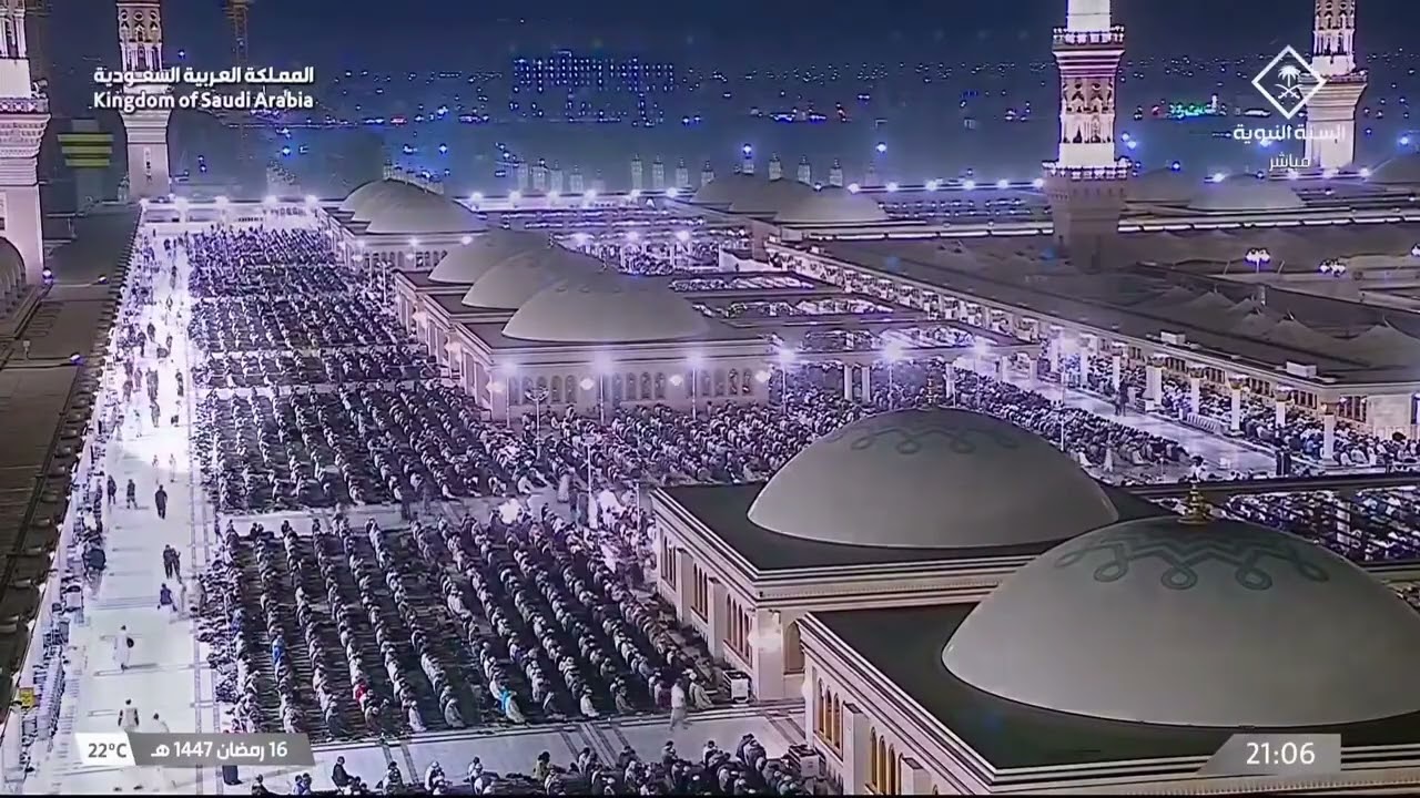 17th Ramadan 1447 Madeenah Taraweeh Sheikh Bu'ayjaan