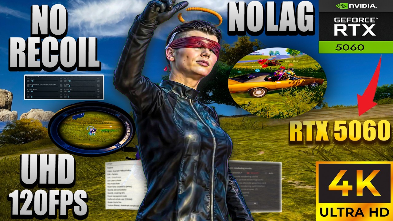 The best GAMELOOP and Sensitivity settings, Nvidia and Game settings- PUBG Mobile 2026