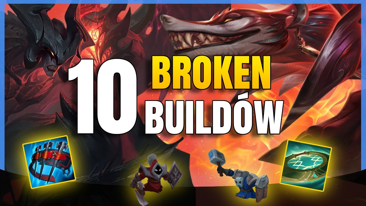10 NOWYCH OP BUILDÓW w PATCH 16.04 - League of Legends