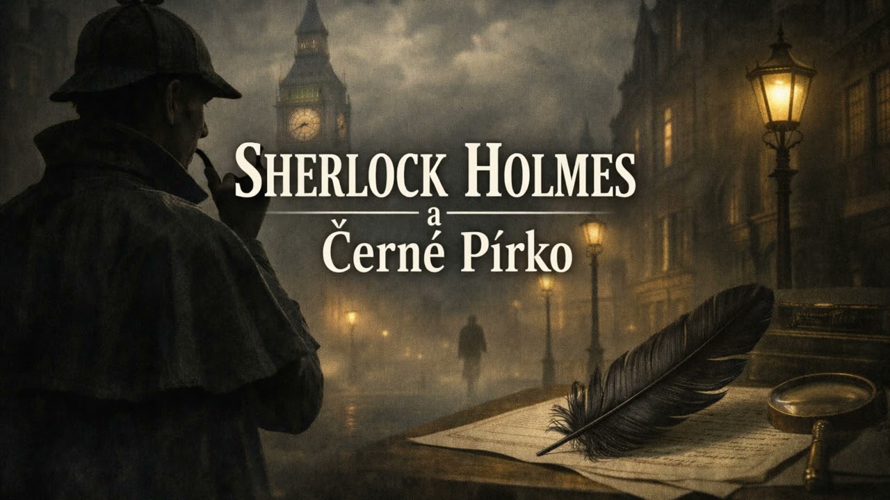 Sherlock Holmes a Černé Pírko (autořský příbeh) | AUDIOKNIHA 