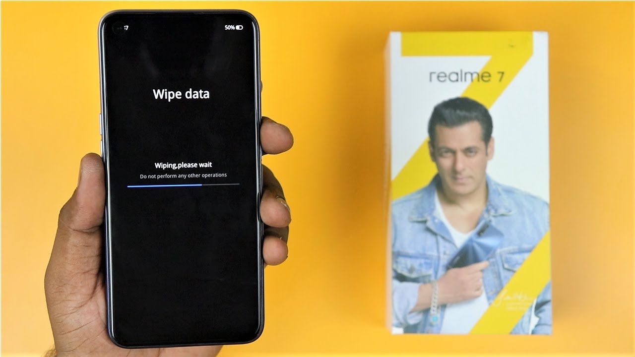 Realme 7 and Realme 7 pro Format and Hard Reset...