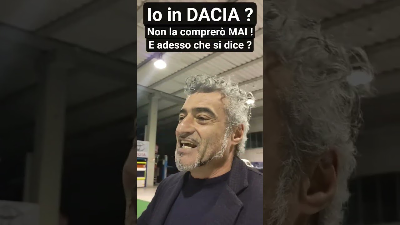 #dacia #auto #non #la #volevo