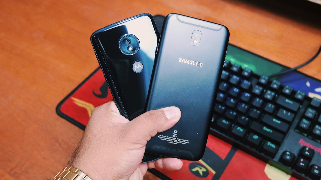 MOTO G6 PLAY VS GALAXY J7 PRO, QUAL É O MELHOR? | COMPARATIVO BRASIL