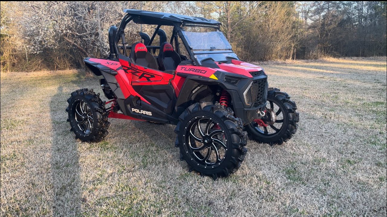 How to clear 35s on a RZR with no lift