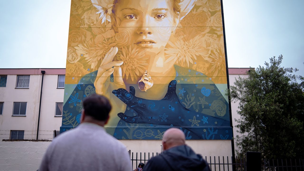 VESTIDA DE MAR | Microdocumental – OBRA / MURAL  INTI CASTRO