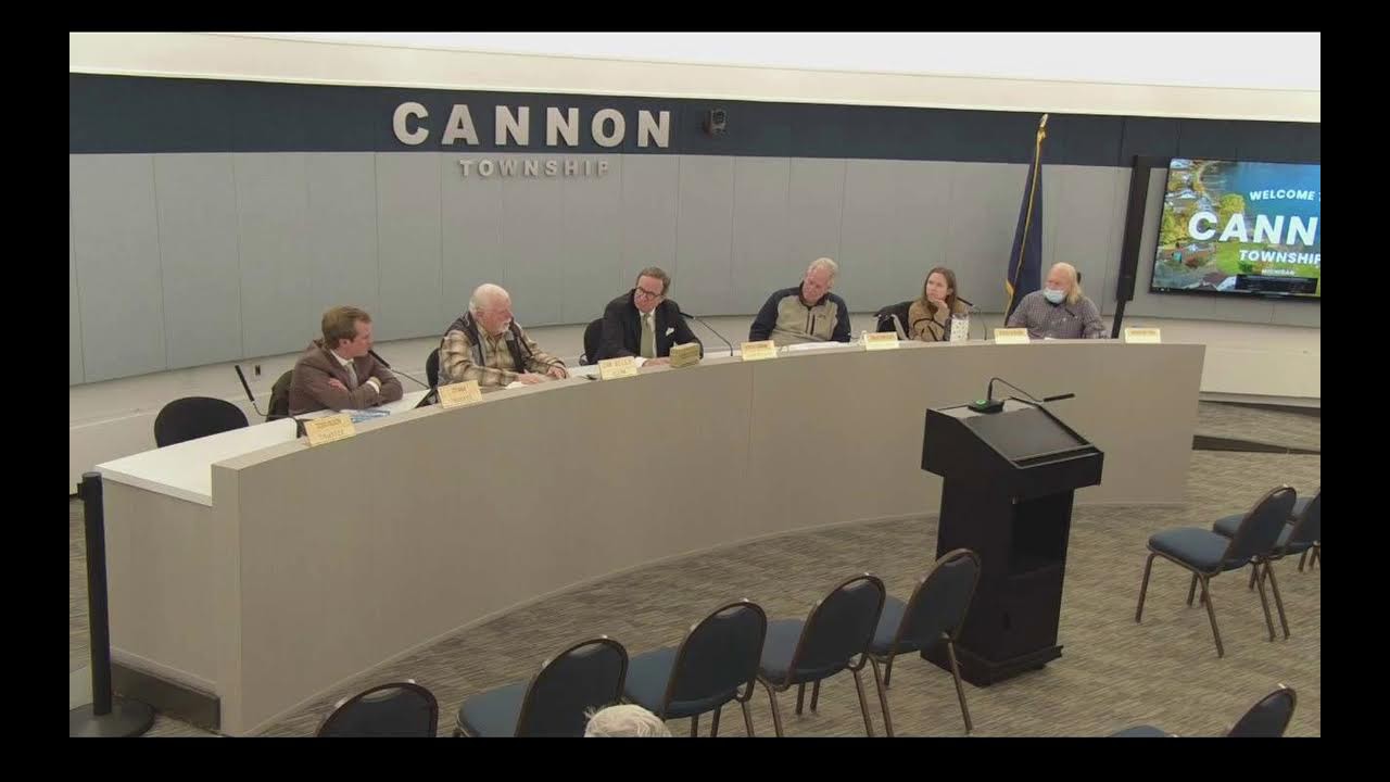 52 Cannon Township Board Meeting 02-23-2026