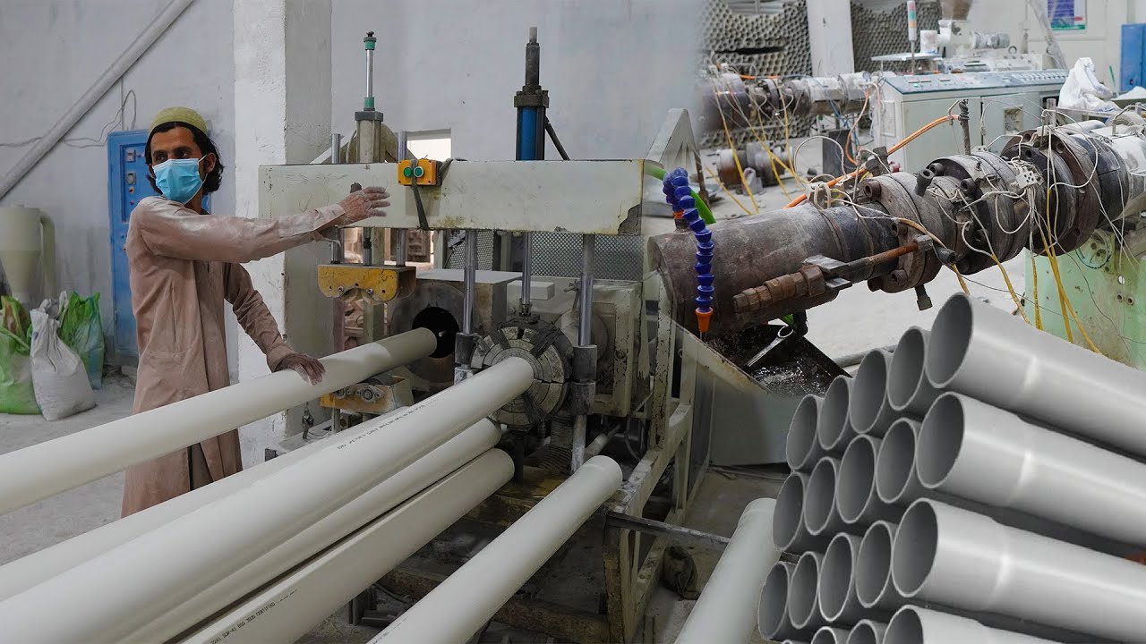 How To Make a PVC Pipe In Factor | Amazing PVC Pipe Production Line |