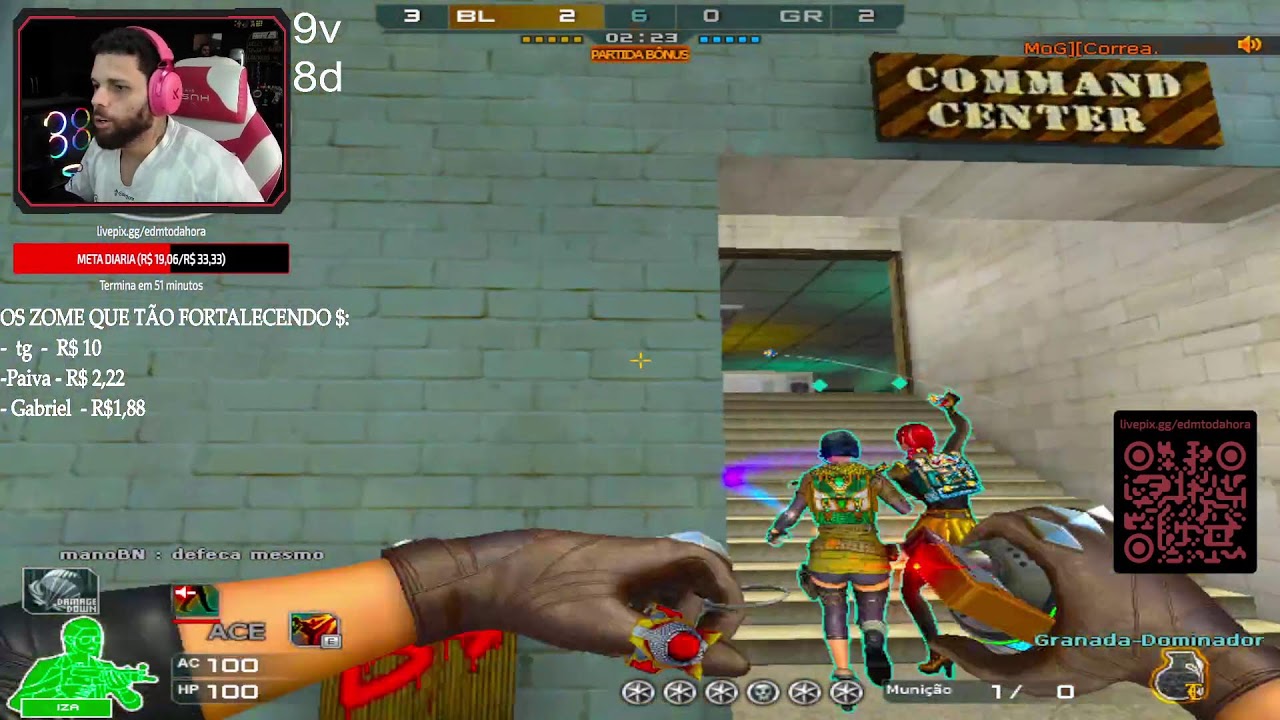 ONLINE // TO PRA JOGO BUSCANDO VITORIAS, INICIANDO A SEMANA ❗PIX
