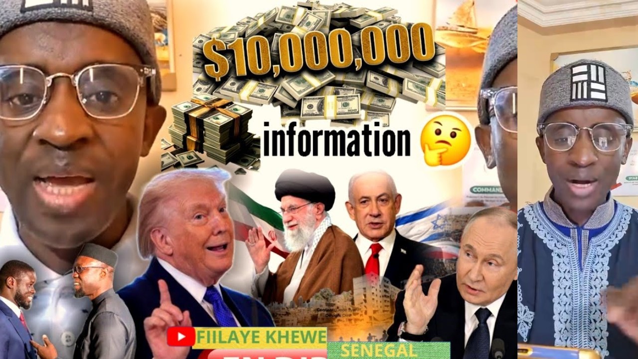 🛑EN DIRECT: COMMANDO BAYE TRUMP MONGUI DAW..POUTINE DIOKHNA IRAN AYE MISSILES MOUJTBA KHOUMAINI NENA
