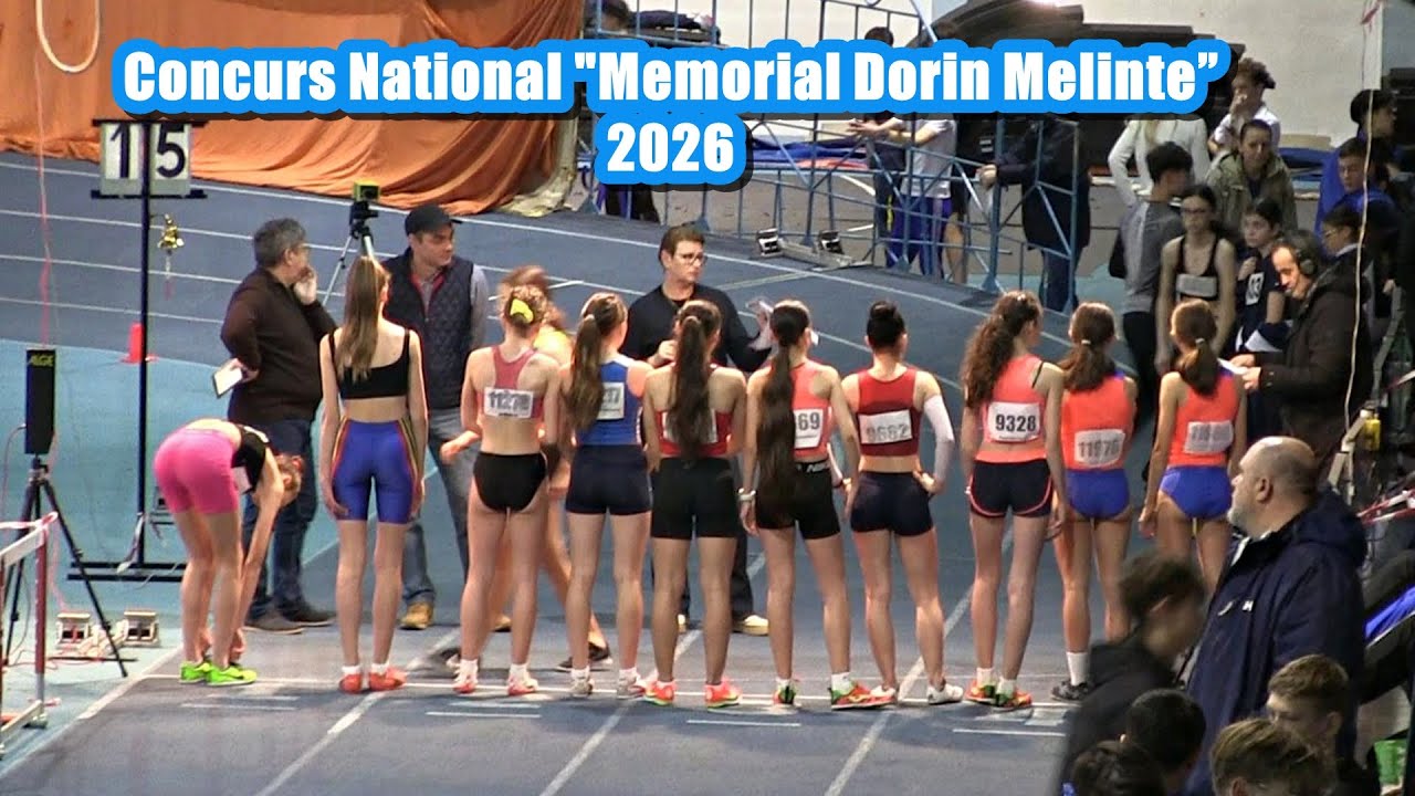 Atletism Bacau: 3000 M Feminin, U20, U18, U16 / Concurs Național 