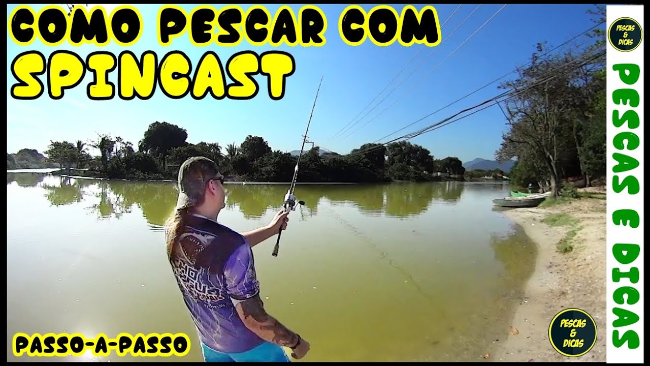 Como Efetuar Arremesso com Spincast | passo-a-passo [Pescas e Dicas]