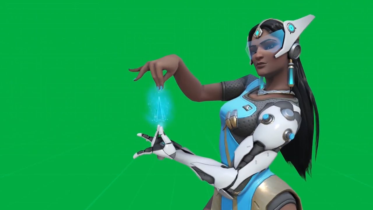 Symmetra Highlight Intros Green Screen [Classic]