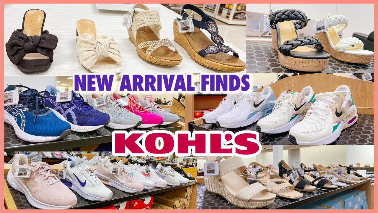 🔥KOHL'S NEW ARRIVAL SHOES & SANDALS‼️KOHL'S NIKE NEW BALANCE VANS & MORE‼️Kohl's SHOP WITH ME❤︎