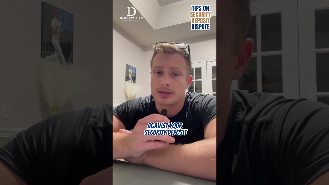 Tips on Security Deposit Disputes