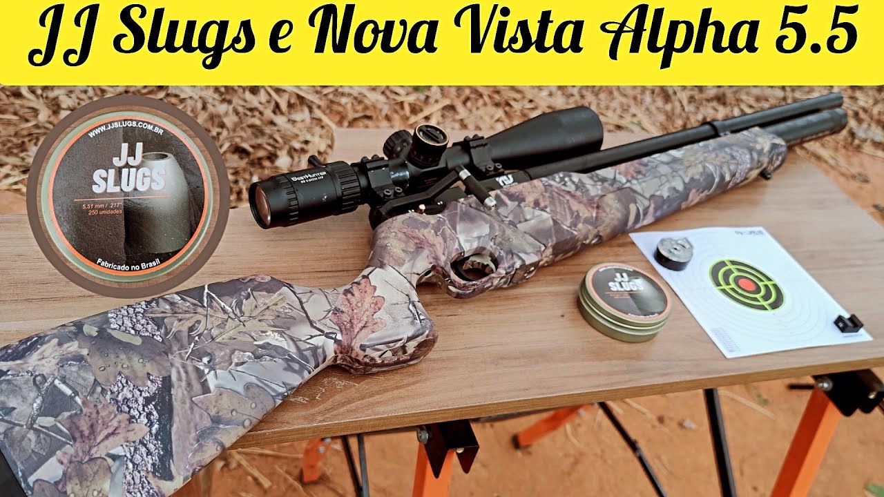 TESTE DE AGRUPAMENTO COM PCP NOVA VISTA ALPHA E JJ SLUGS UTILIZAMOS O JJ SLGUS DE 23gr