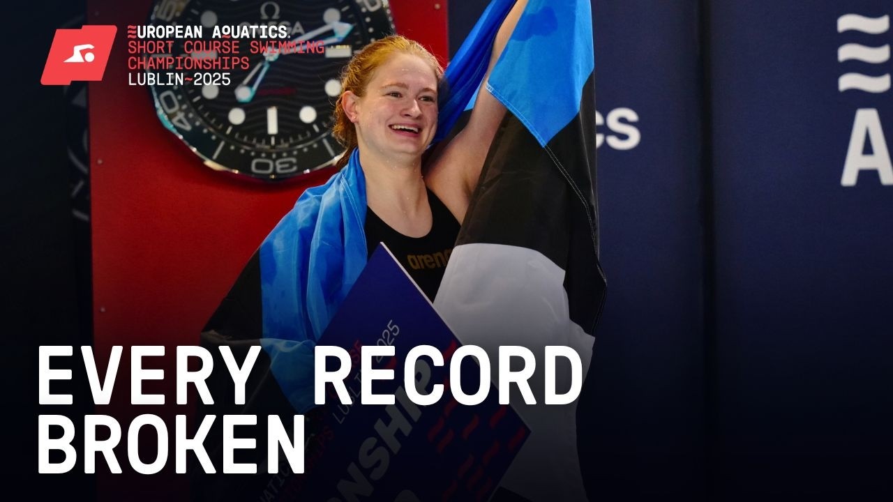 EVERY Record Broken | European Short Course Swimming Championships | European Aquatics