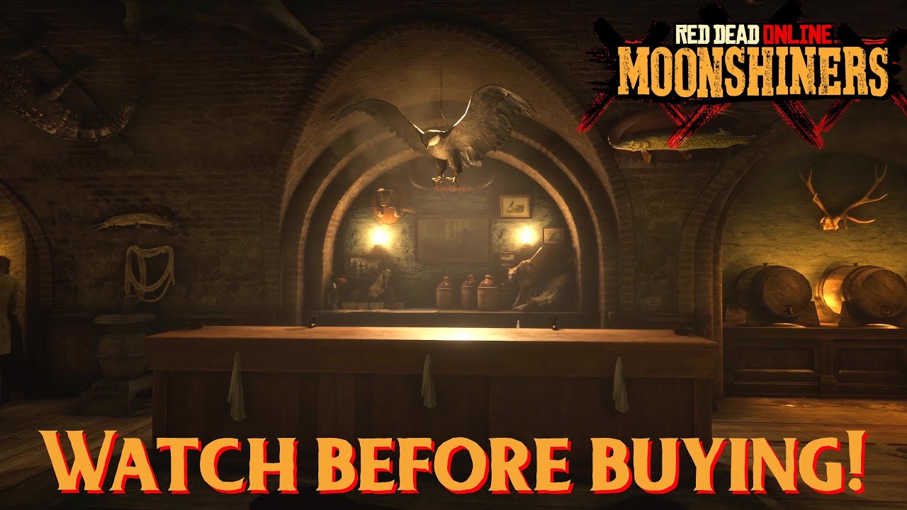 Red Dead Online - Watch This Before Buying Any Moonshiner Role Bar Decor!