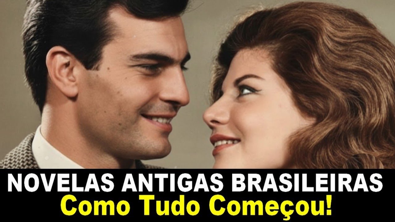 📺 A Primeira Novela Brasileira e o Início de Tudo! Primeiro Beijo da TV e Como Tudo Começou!