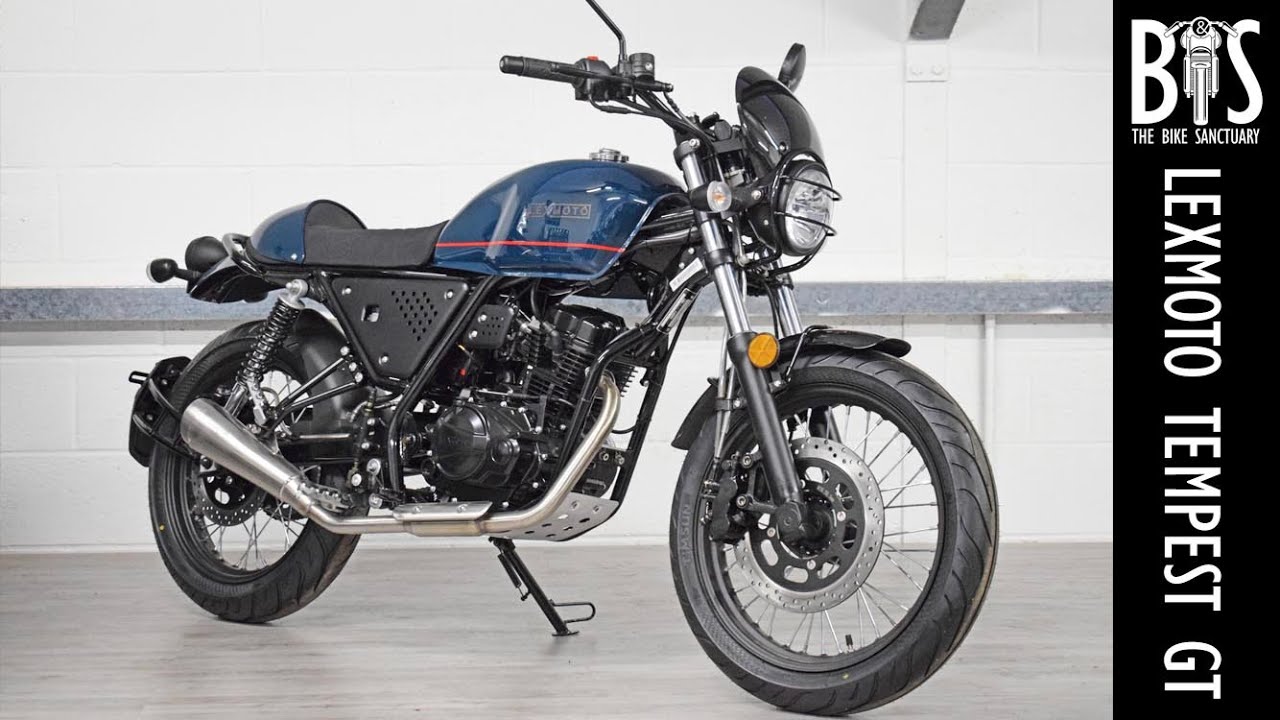 Lexmoto Tempest GT 125 Retro Cafe Racer 125cc Learner Legal Motorcycle