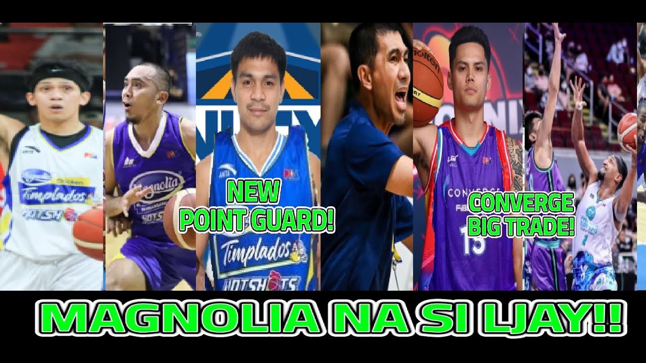 TRADE ALERT! NLEX DRAFT PICK LJAY GONZALES SA MAGNOLIA HOTSHOTS NA!  CONVERGE KAI BALUNGGAY