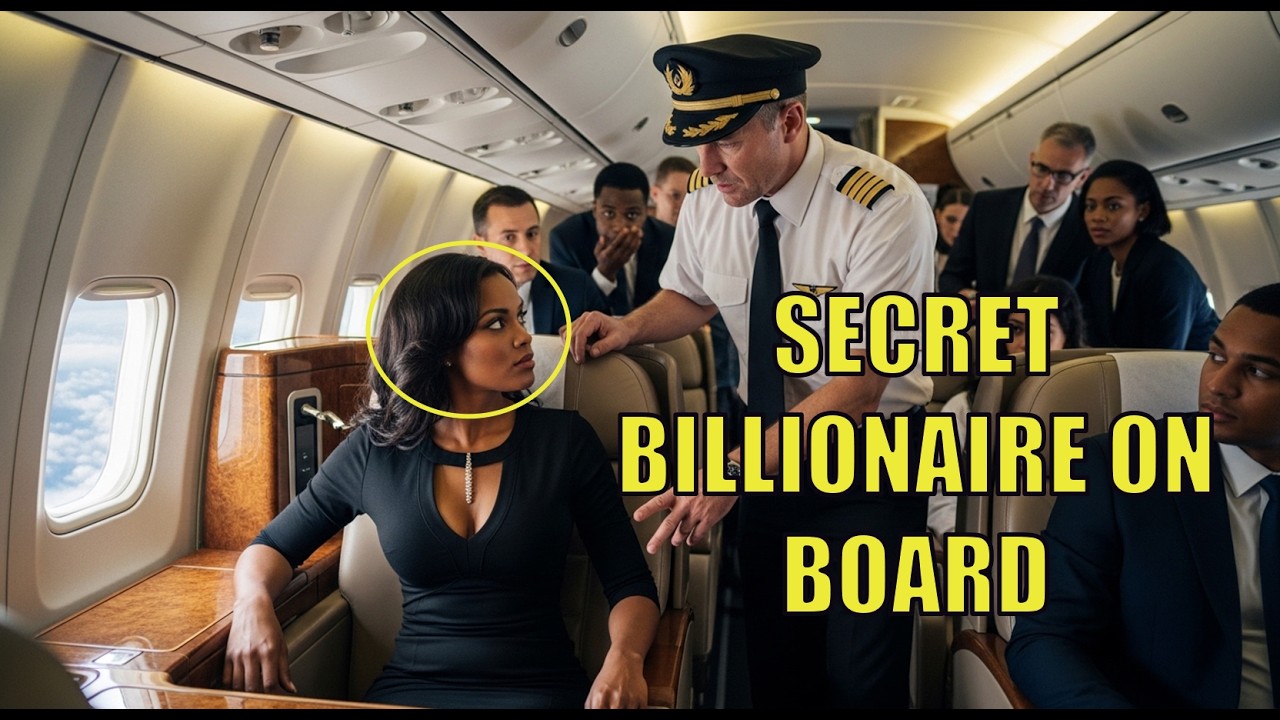 PILOT ORDERS BLACK WOMAN TO CHANGE SEATS — UNAWARE SHE’S THE BILLIONAIRE WHO OWNS THE PLANE