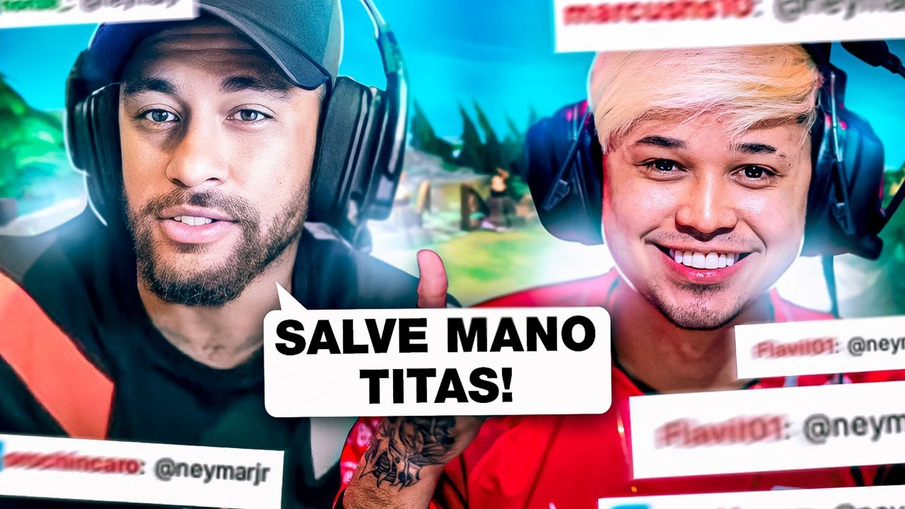 O NEYMAR ENTROU NA MINHA LIVE E ZERI MAIS QUENTE DO BRASIL!