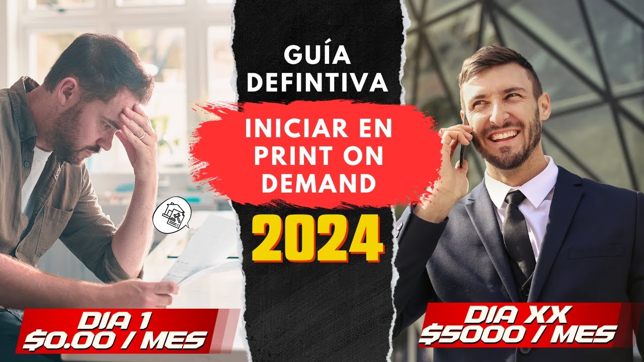 Comenzar desde 0 - Paso a paso en Print on Demand (Redbubble, Amazon Merch, etc) en 2024