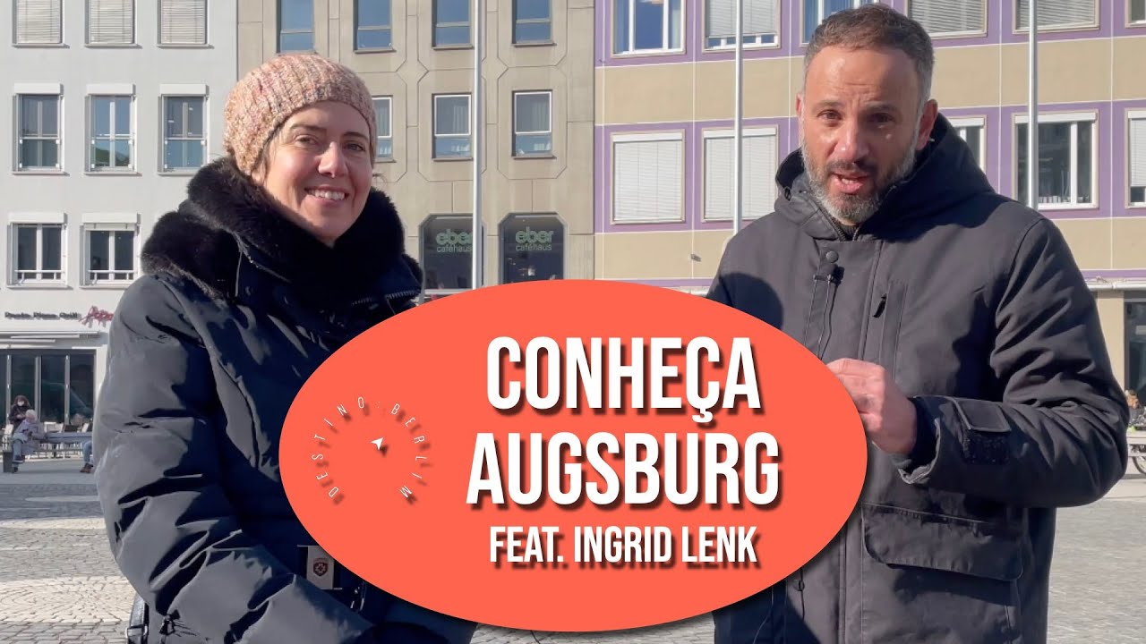 Passeando pela Baviera - Conheça Augsburg feat. Ingrid Lenk do canal Alemão e Alemanha