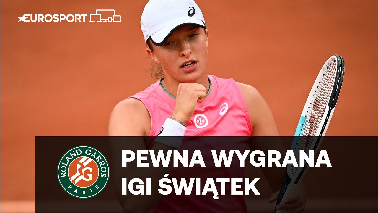 Iga Świątek - Rebecca Peterson | 2. runda | Roland Garros