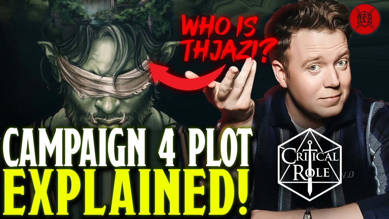 Critical Role Campaign 4 Plot REVEALED!  Thjazi Fang EXPLAINED!