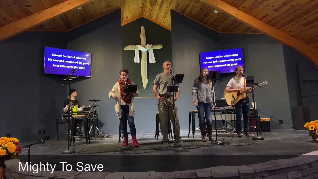 Mighty To Save (Key of B)