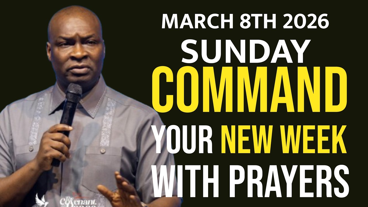 [SUNDAY 8TH MARCH, 2026]SPEAK INTO YOUR SUNDAY BEFORE THE ENEMY DOES-APOSTLE JOSHUA SELMAN