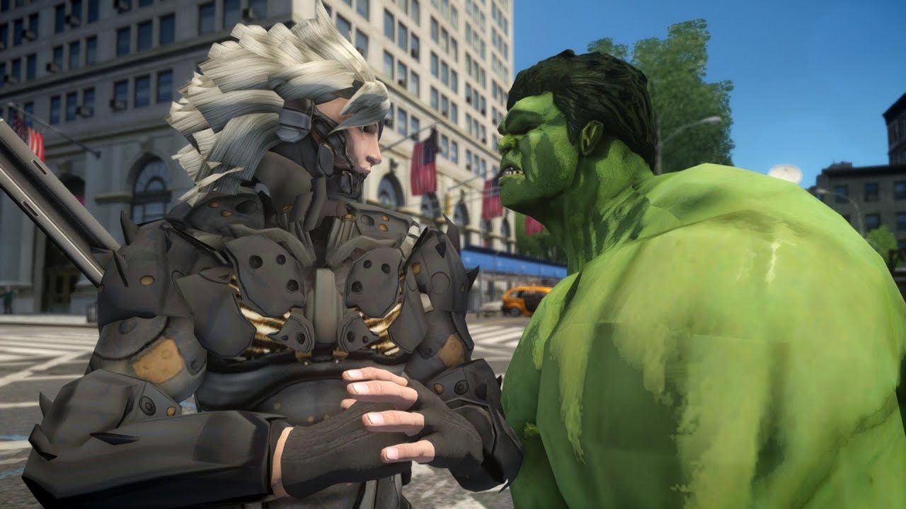 RAIDEN VS HULK - EPIC BATTLE