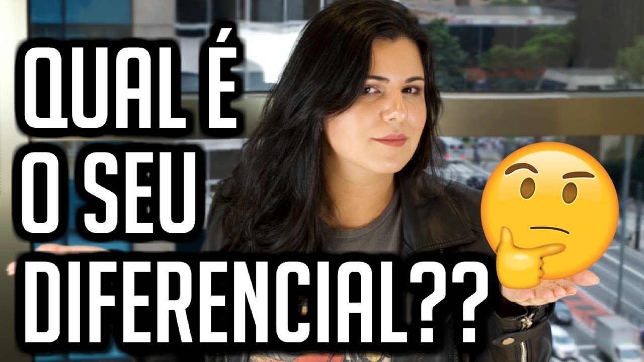 QUAL É O SEU DIFERENCIAL??... COMO RESPONDER