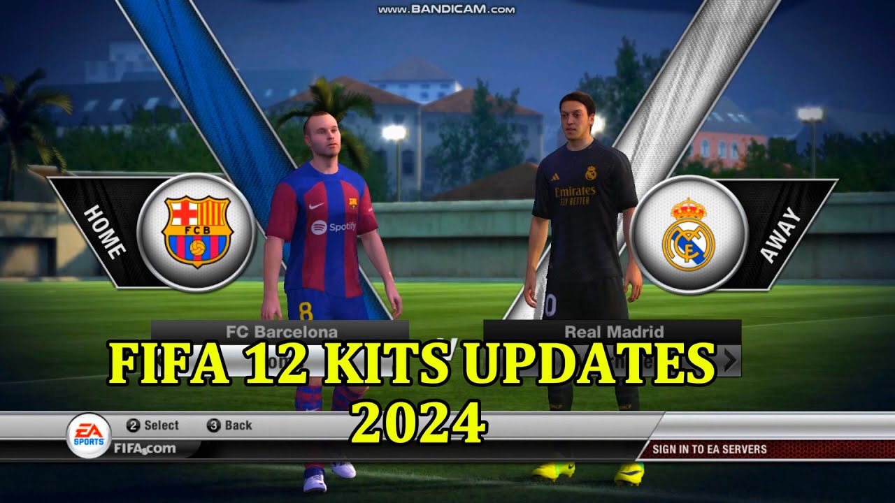 FIFA 12 2024 Kit Update! | Modern Kits for Classic Game 🔥