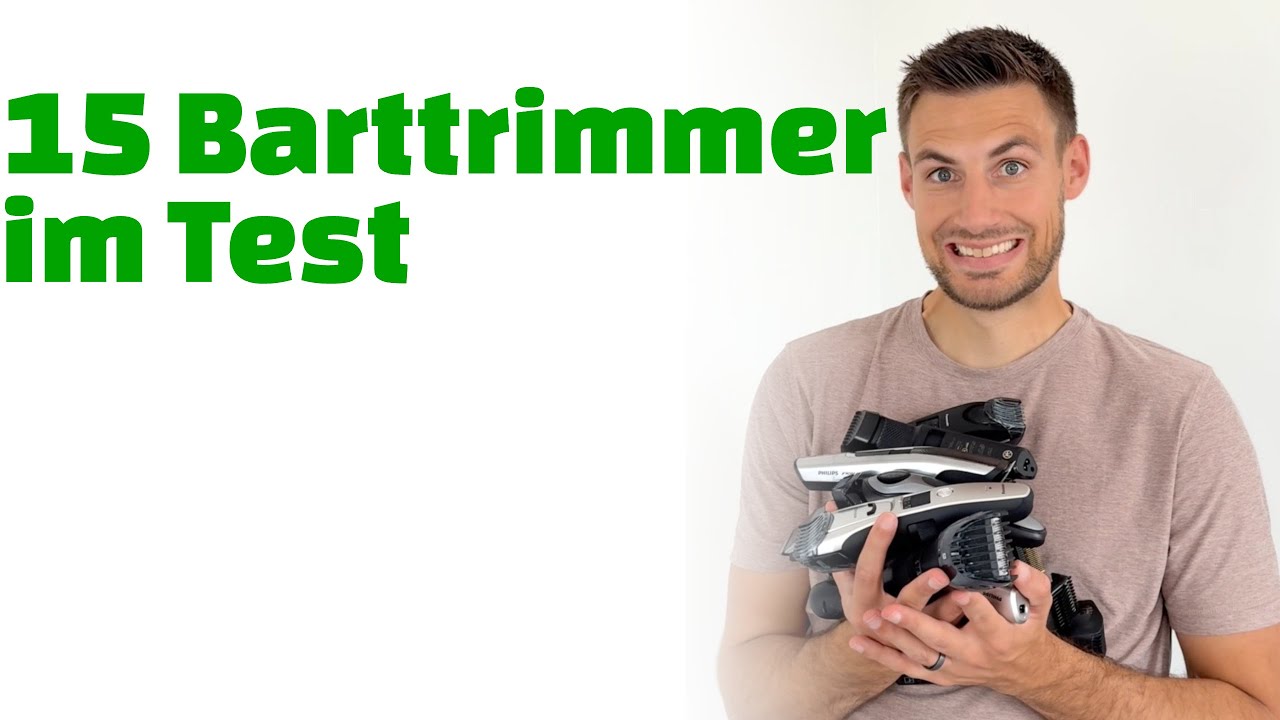 Barttrimmer Test 2024: Ich habe 15 Bartschneider getestet. Der Beste ist....