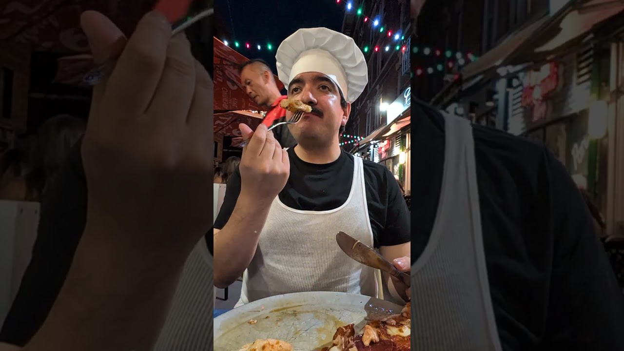 Walking Through Little Italy Cosplaying as Peppino Spaghetti Part 2