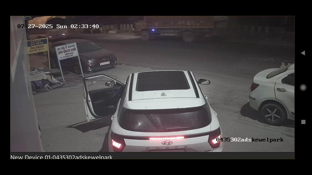 CAR THEFT IN KEWAL PARK AZADPUR ADARSH NAGAR POLICE STATION ON 27 JULY 2025 AT 2.35 AM..