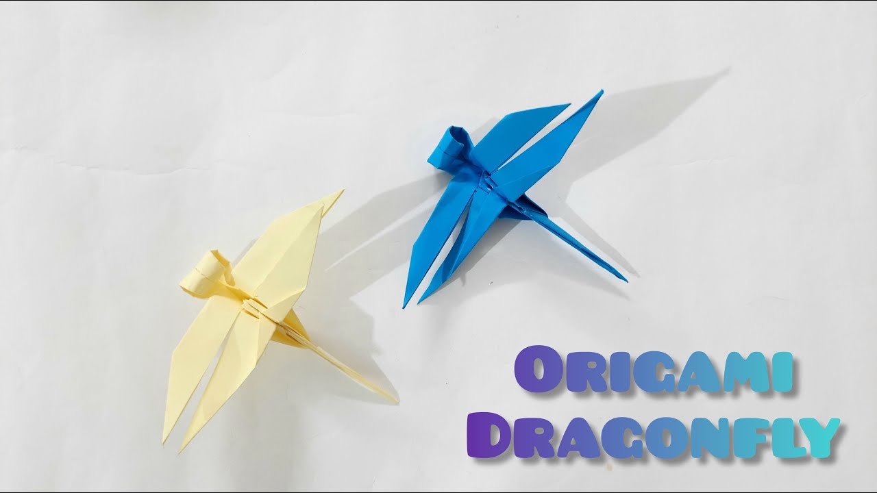 Origami Dragonfly | Paper Dragonfly | Origami Ideas  | Paper Craft Ideas