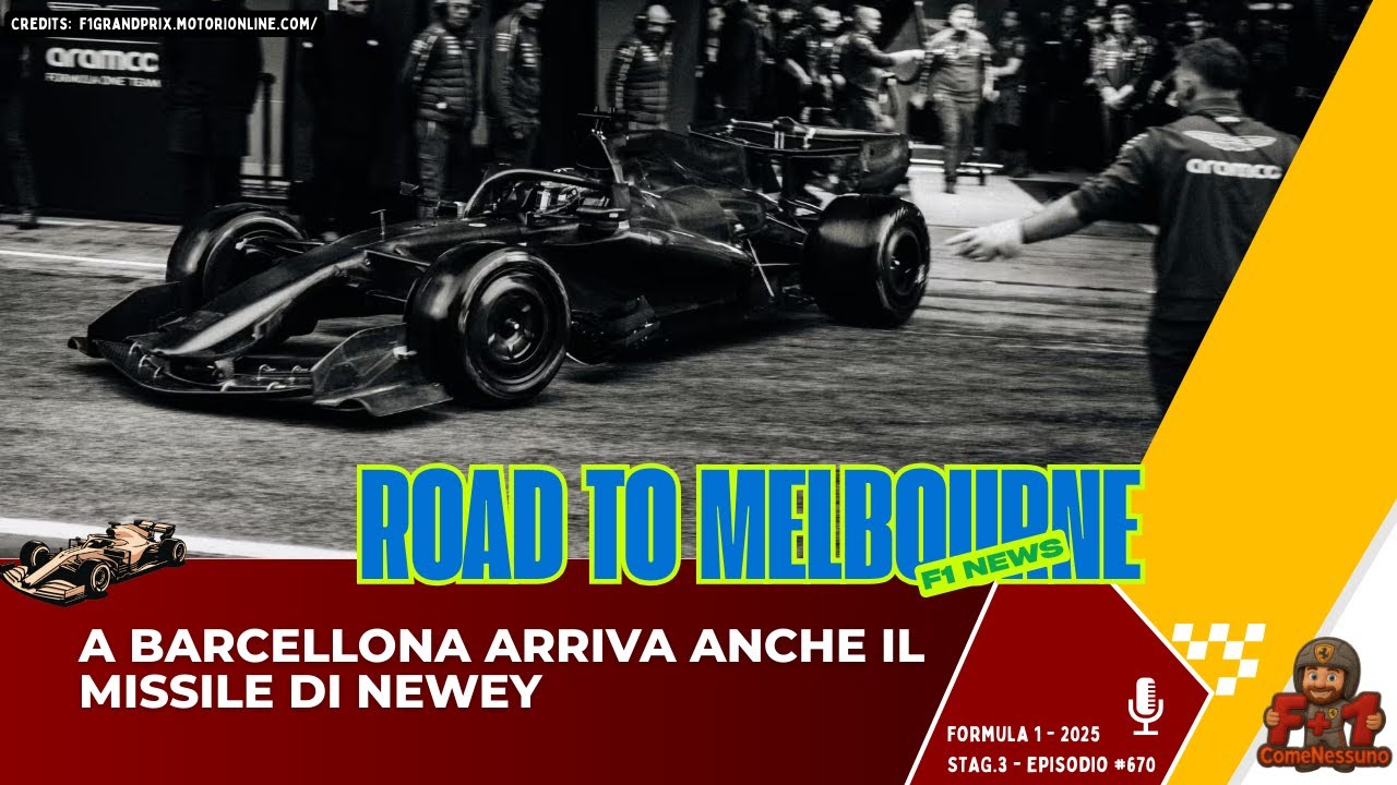 A Barcellona arriva il missile di Newey