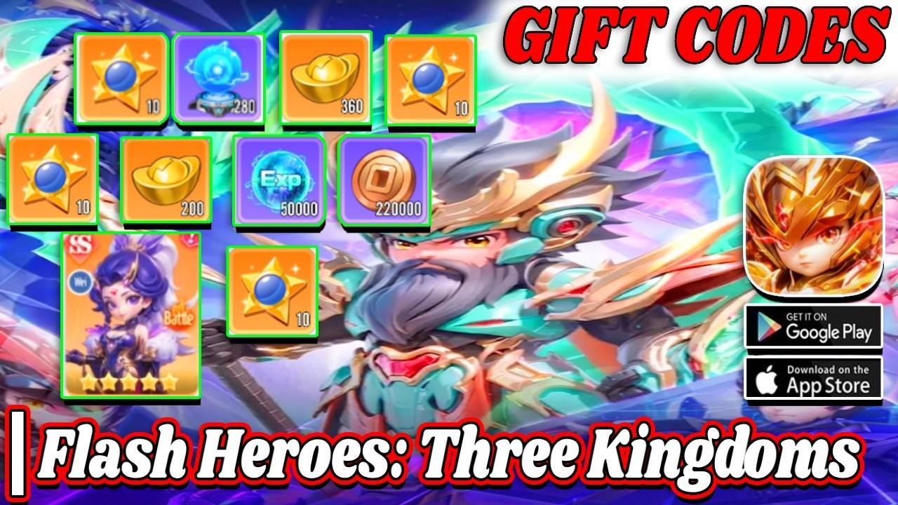 Flash Heroes: Three Kingdoms | All 5 Gift Codes & How to Redeem | Flash Heroes Three Kingdoms 5 Code