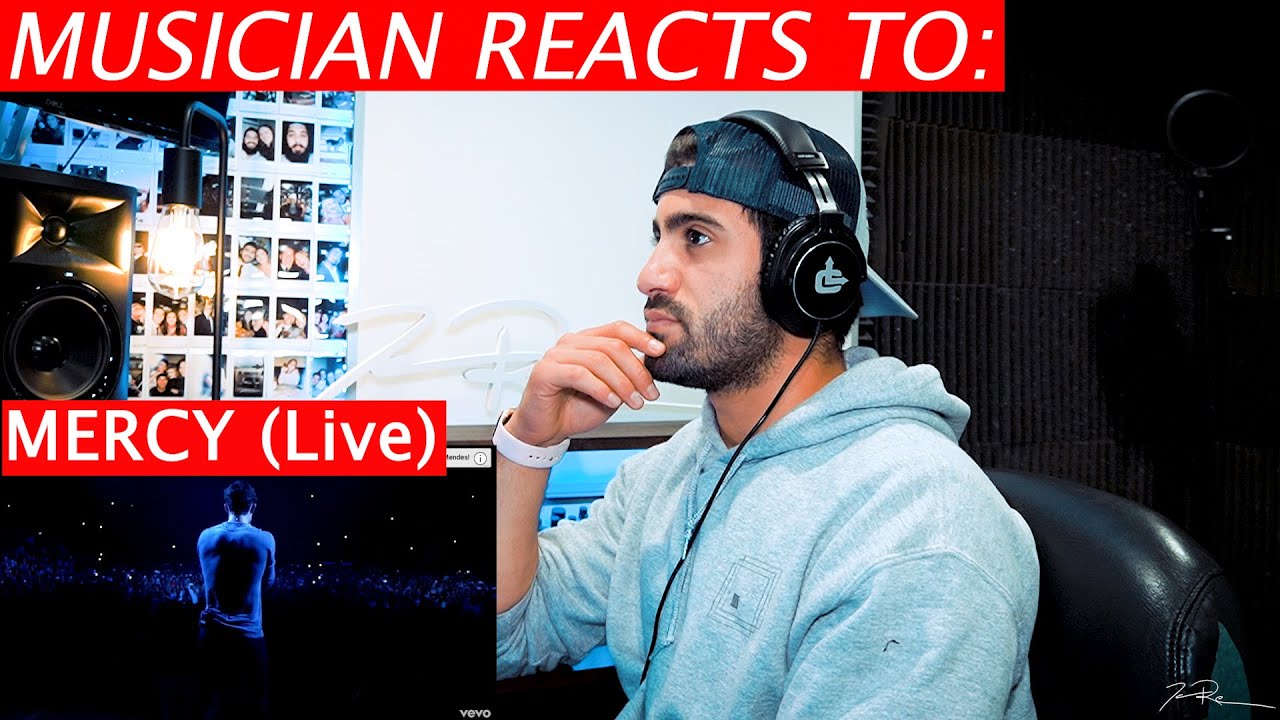 Shawn Mendes - Mercy (Live) - Musician Reacts