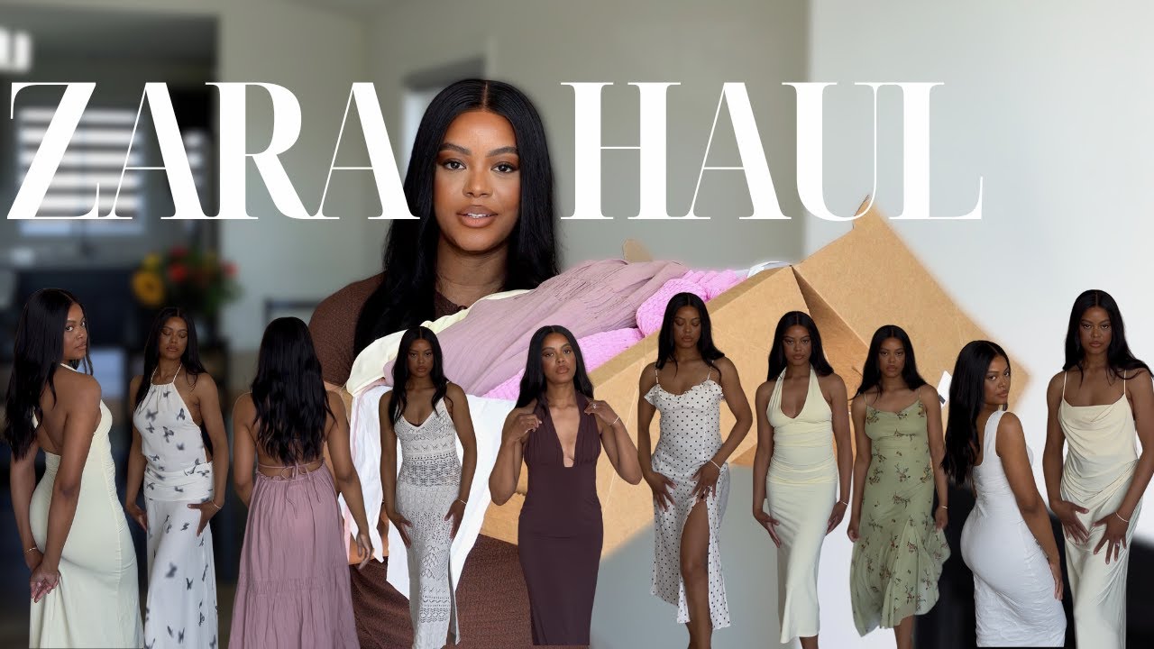 HUGE  Zara  Occasion  Dresses Try  On  Haul