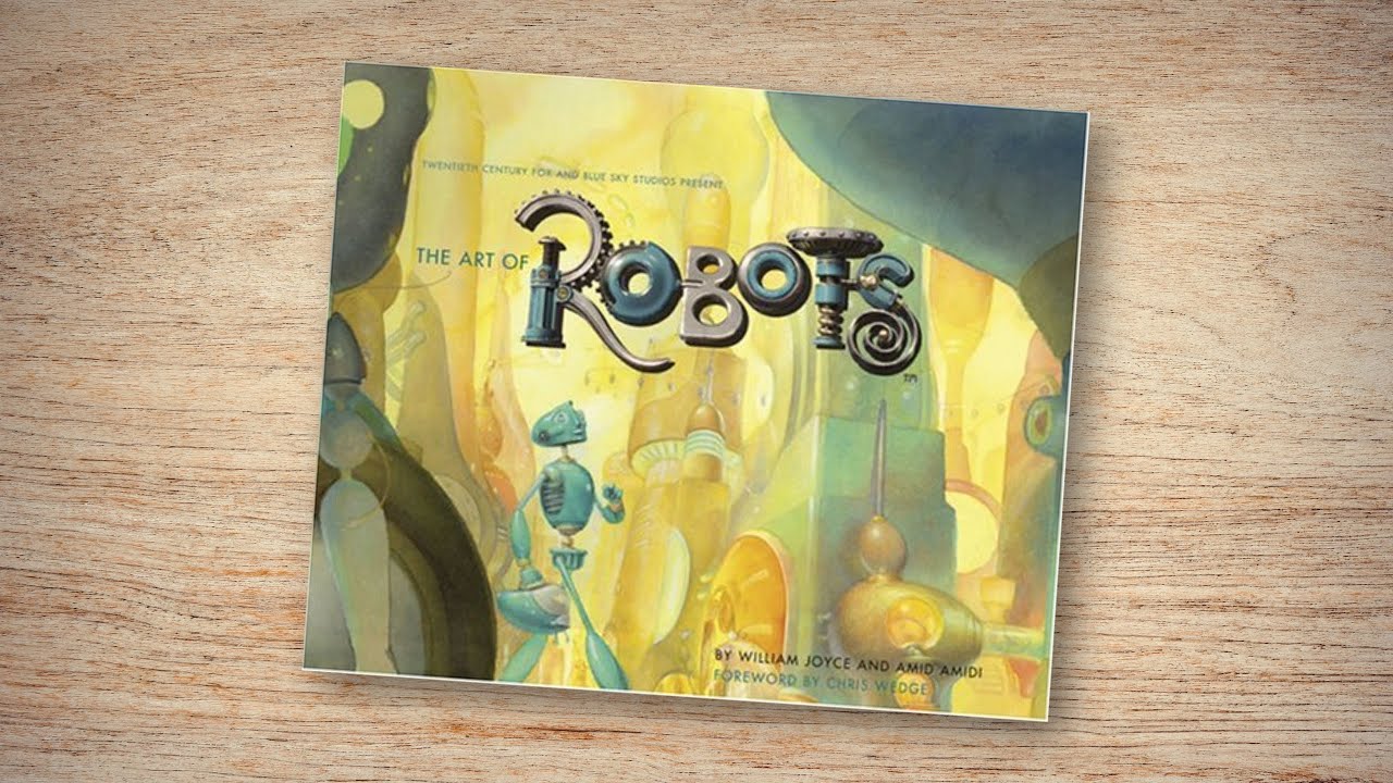 The Art of Robots (book flip)