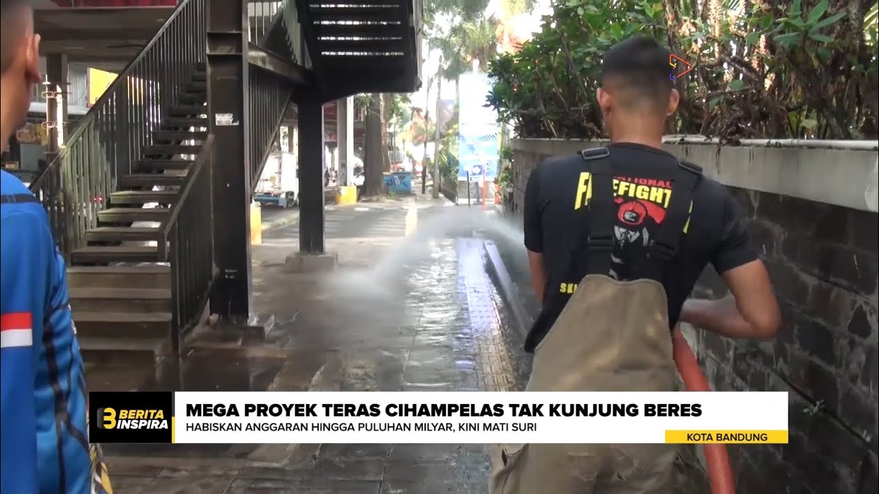 HABISKAN ANGGARAN PULUHAN MILYAR, MEGA PROYEK TERAS CIHAMPELAS MASIH BELUM DI FUNGSIKAN