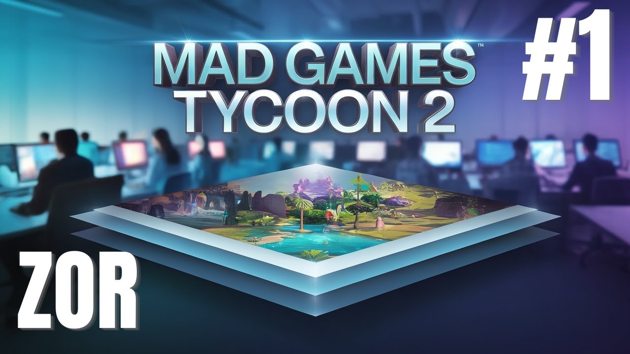 ZOR Ayarlarda İlk 3 Şirketi Satın Almak!/ Mad Games Tycoon 2 / 1. Bölüm